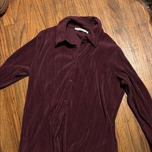 Women’s Abercrombie Shirt Burgundy